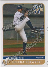 2012 Helena Brewers Taylor Wall