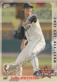 2011 South Atlantic League Southern All Star Taylor Whitenton