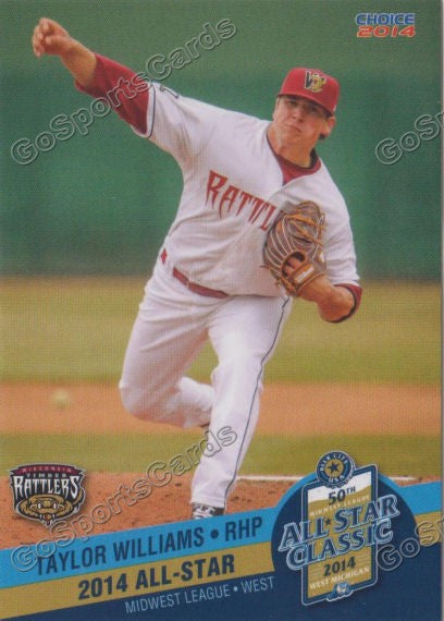 2014 MidWest League All Star Taylor Williams