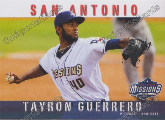 2015 San Antonio Missions Tayron Guerrero