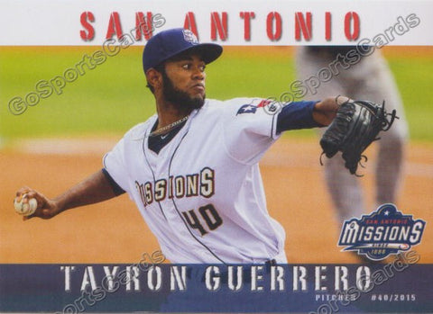 2015 San Antonio Missions Tayron Guerrero
