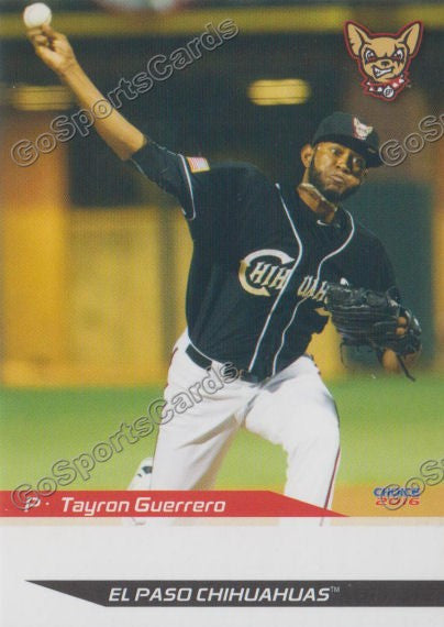 2016 El Paso Chihuahuas Tayron Guerrero