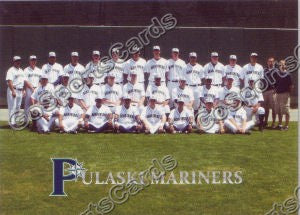 2008 Pulaski Mariners Team Photo