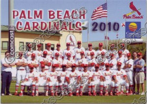 2010 Palm Beach Cardinals Team Photo