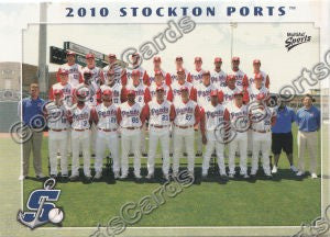 2010 Stockton Ports Team Photo Checklist