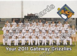 2011 Gateway Grizzlies Team Photo