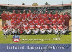 2011 Inland Empires 66ers Team Photo Checklist