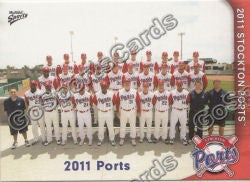 2011 Stockton Ports Team Photo