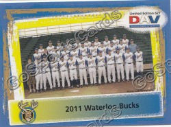 2011 Waterloo Bucks DAV Team Photo