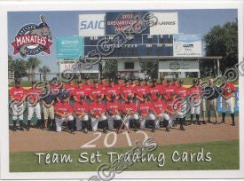2012 Brevard County Manatees Team Photo