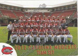 2012 Carolina MudCats Team Photo