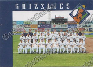 2012 Gateway Grizzlies Team Photo