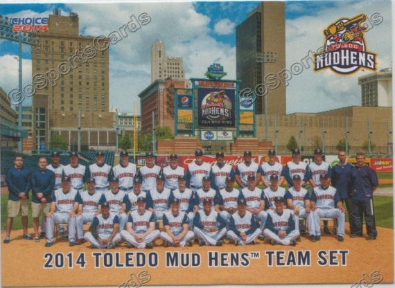 2014 Toledo Mud Hens Team Photo Checklist