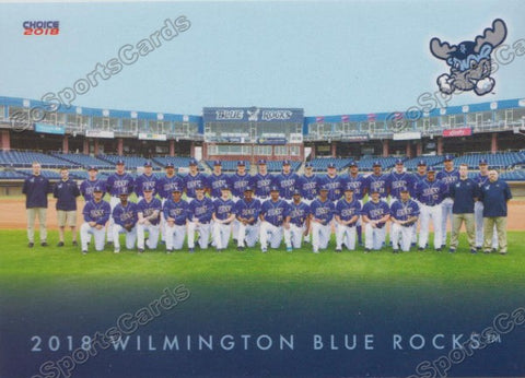 2018 Wilmington Blue Rocks Team Photo