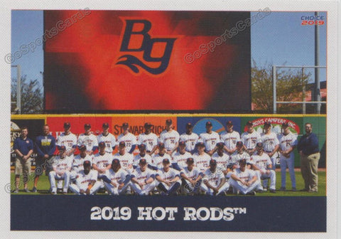 2019 Bowling Green Hot Rods Team Photo
