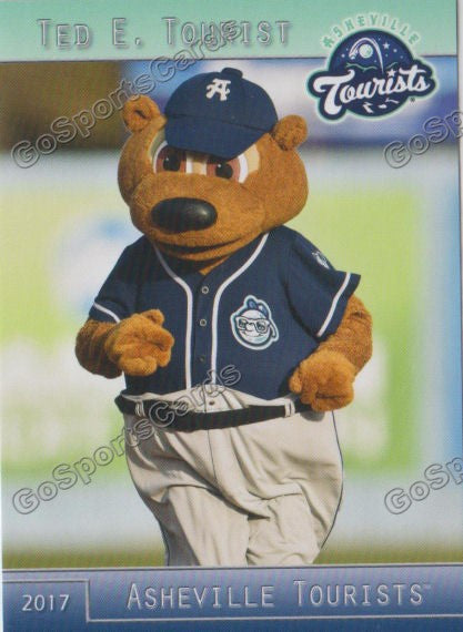 2017 Asheville Tourists Ted E Tourist