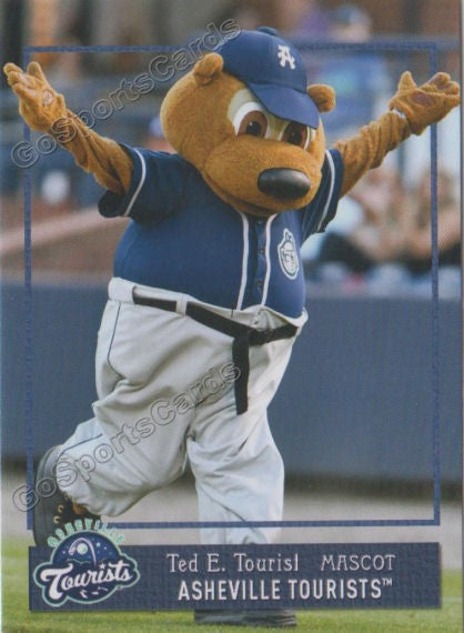 2018 Asheville Tourists Ted E Tourist Mascot