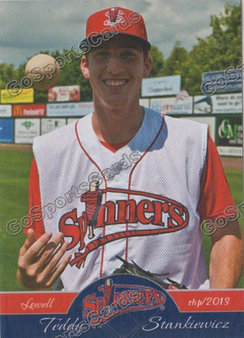 2013 Lowell Spinners Teddy Stankiewicz