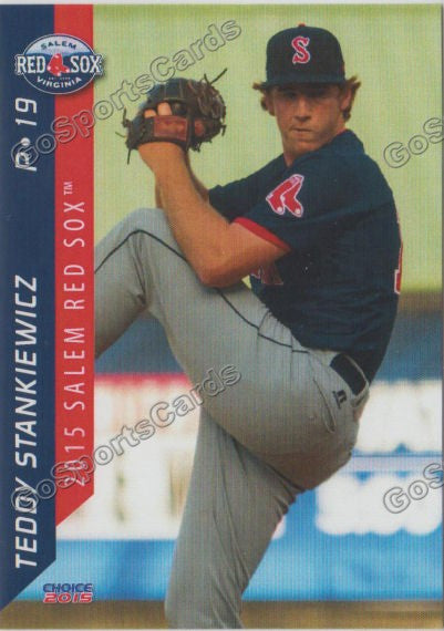 2015 Salem Red Sox Teddy Stankiewicz