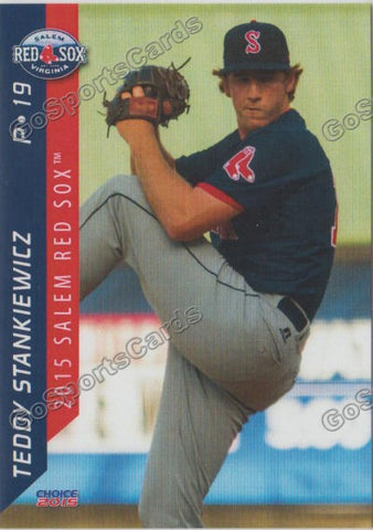 2015 Salem Red Sox Teddy Stankiewicz