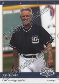 2011 Lake County Captains Ted Kubiak