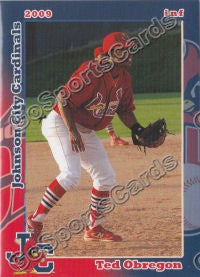 2009 Johnson City Cardinals Ted Obregon