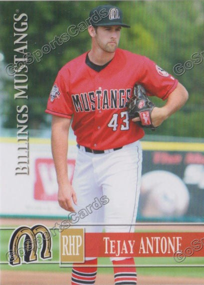 2014 Billings Mustangs Tejay Antone