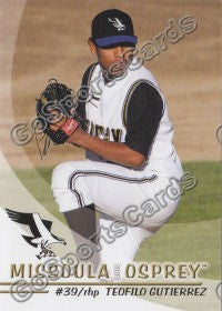 2010 Missoula Osprey Teofilo Gutierrez