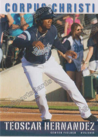 2015 Corpus Christi Hooks Teoscar Hernandez