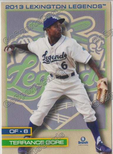 2013 Lexington Legends Terrance Gore