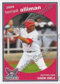 2009 Orem Owlz Terrell Alliman