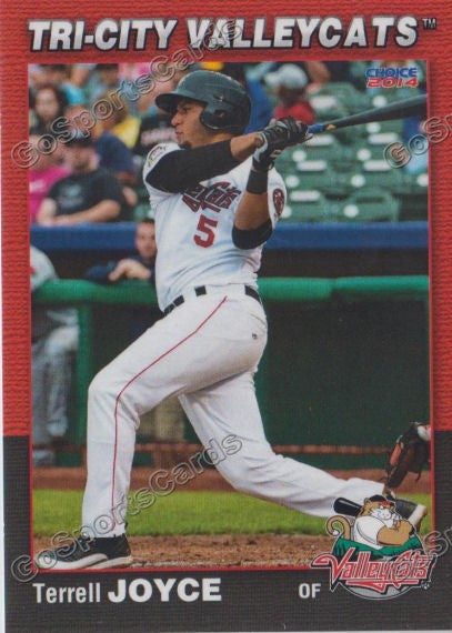 2014 Tri City ValleyCats Terrell Joyce