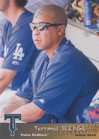 2016 Tulsa Drillers Terrmel Sledge