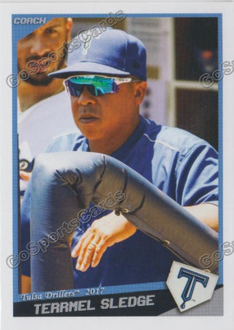 2017 Tulsa Drillers Terrmel Sledge