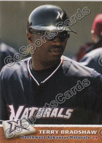 2009 Northwest Arkansas Naturals Terry Bradshaw