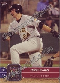 2007 Pacific Coast League All Star MultiAd Terry Evans