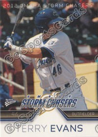 2012 Omaha Storm Chasers Terry Evans