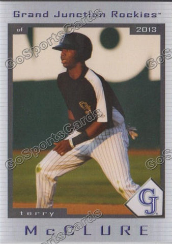 2013 Grand Junction Rockies Terry McClure