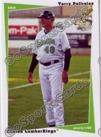 2010 Clinton LumberKings Terry Pollreisz