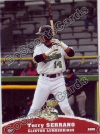 2009 Clinton LumberKings Terry Serrano