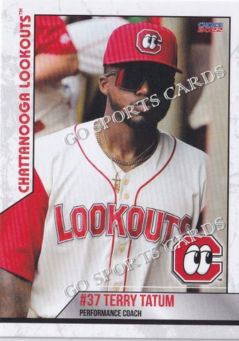 2022 Chattanooga Lookouts Terry Tatum
