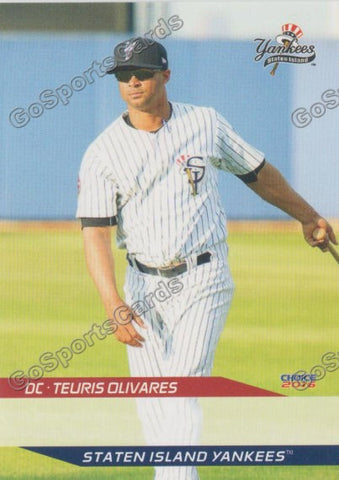 2016 Staten Island Yankees Teuris Oliveras