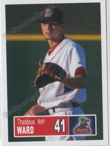 2018 Lowell Spinners Thad Thaddeus Ward