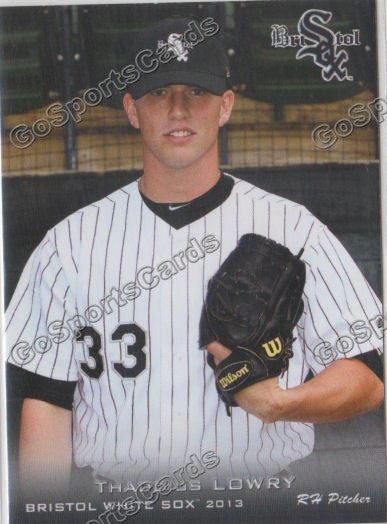2013 Bristol White Sox Thaddius Lowry