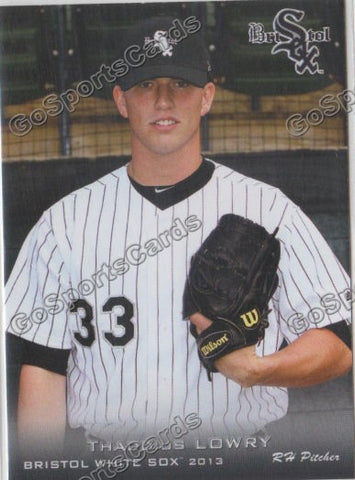 2013 Bristol White Sox Thaddius Lowry