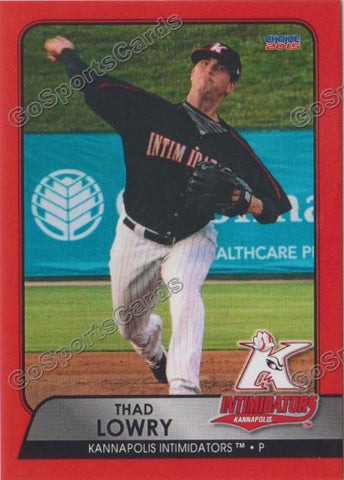 2015 Kannapolis Intimidators Thad Lowry
