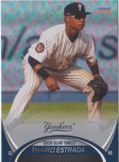 2015 Staten Island Yankees Thairo Estrada