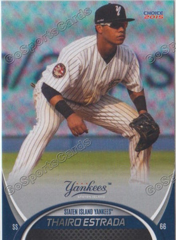 2015 Staten Island Yankees Thairo Estrada
