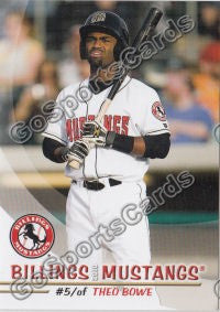 2010 Billings Mustangs Theo Bowe