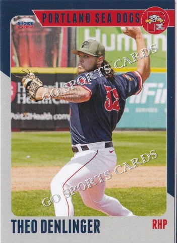 2023 Portland Sea Dogs Theo Denlinger
